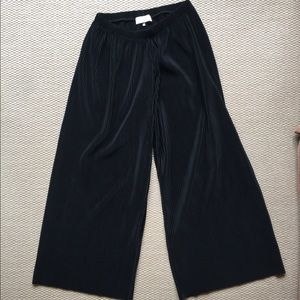 Just Female wide leg pleated pants